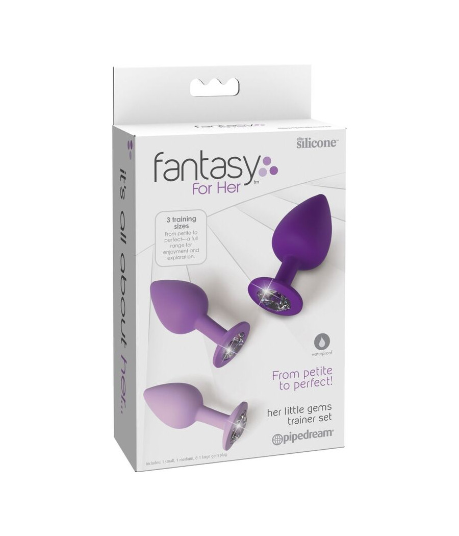 FANTASY FOR HER - SET DI PLUG ANALI VIOLA