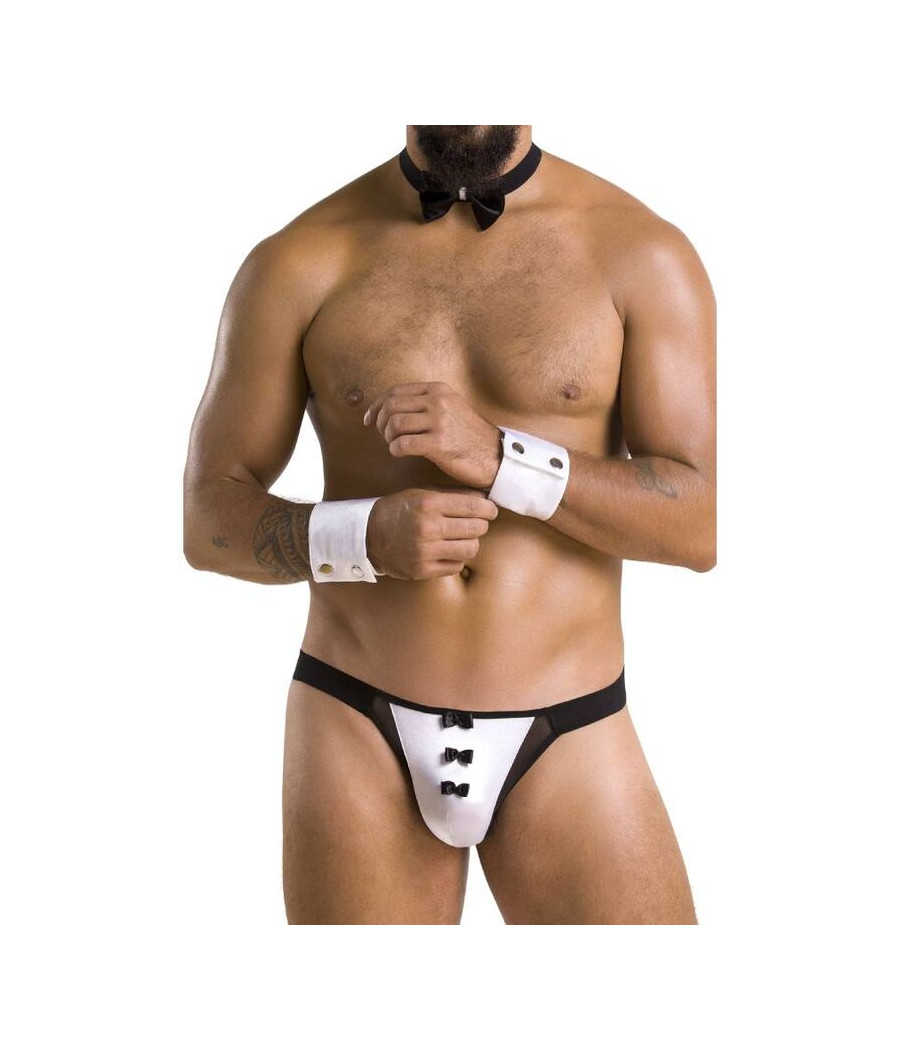 PASSION - 036 SLIP ALFROJO BLACK S/M