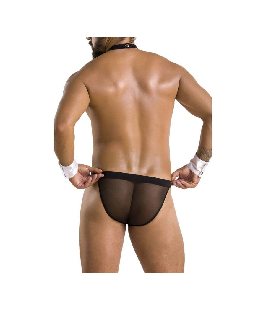 PASSION - 036 SLIP ALFROJO BLACK S/M