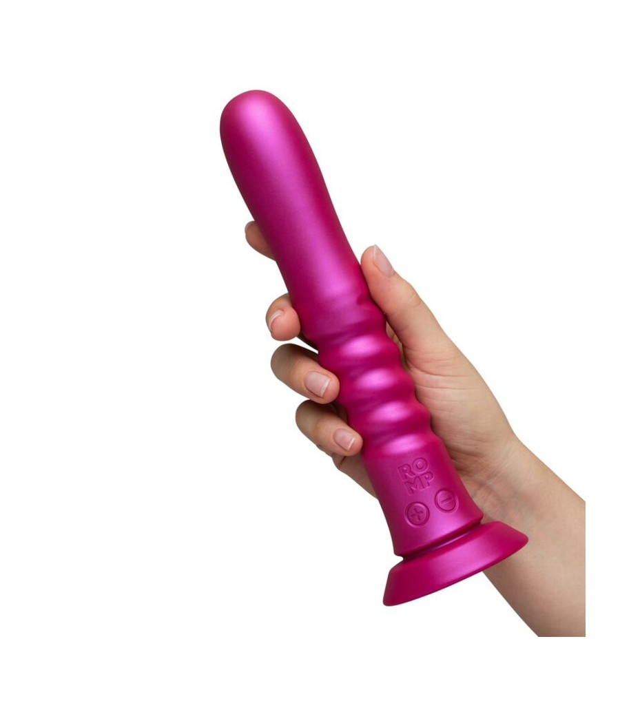 ROMP - JIGGLE VIBRATORE SU E GIÙ CON VENTOSA ROSA