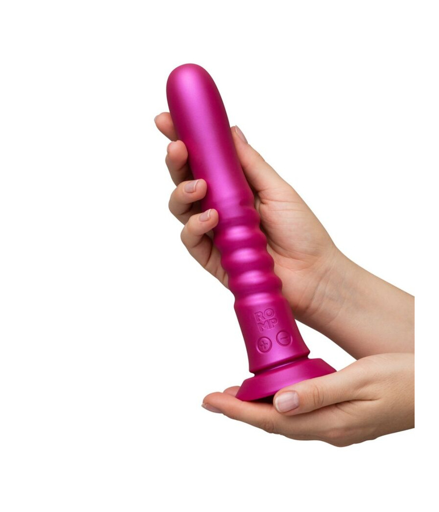 ROMP - JIGGLE VIBRATORE SU E GIÙ CON VENTOSA ROSA