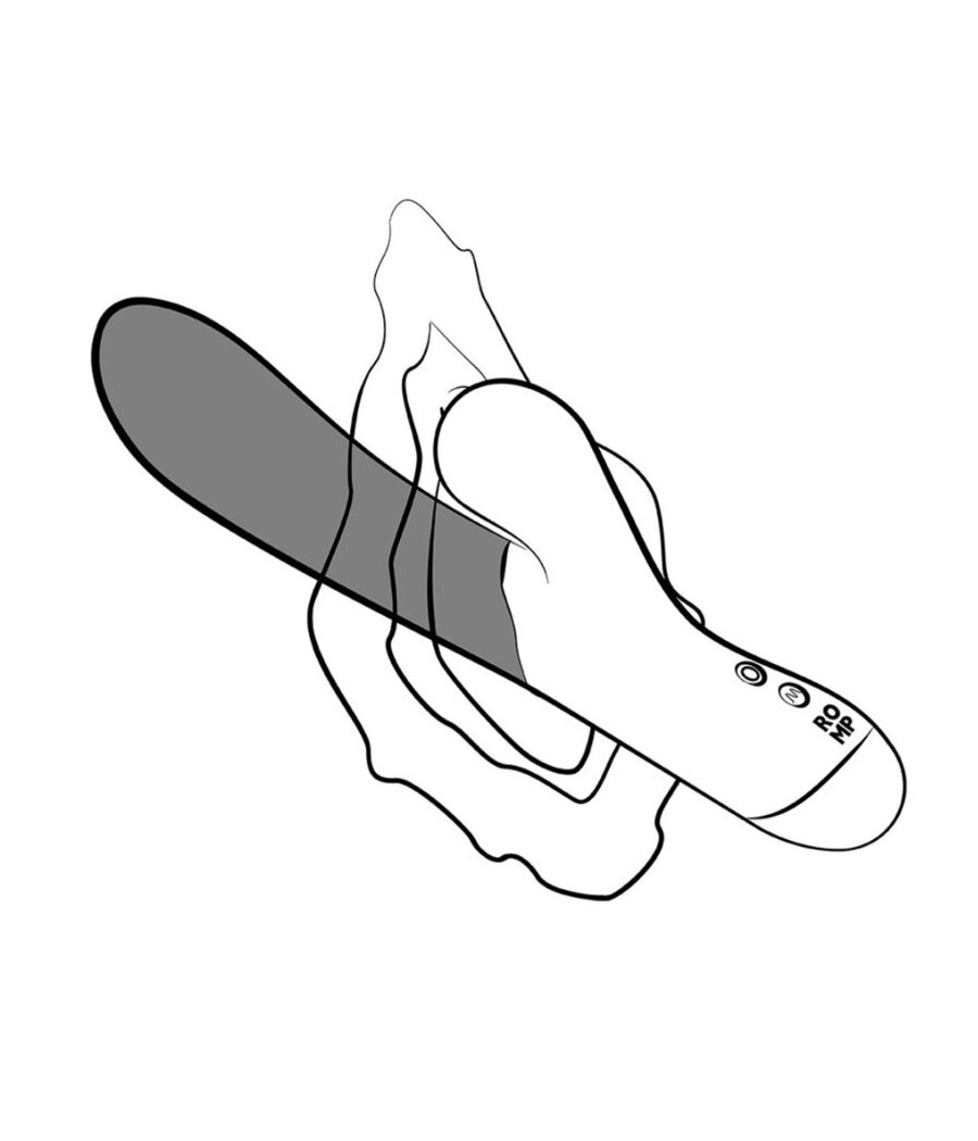 ROMP - PULSE RABBIT DUAL G-PUNKT VIBRATOR ELEKTRISCH BLAU