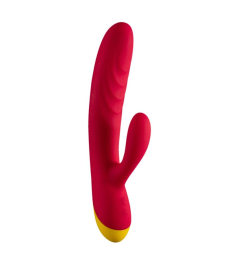 ROMP - JAZZ RECHARGEABLE RABBIT VIBRATOR RED