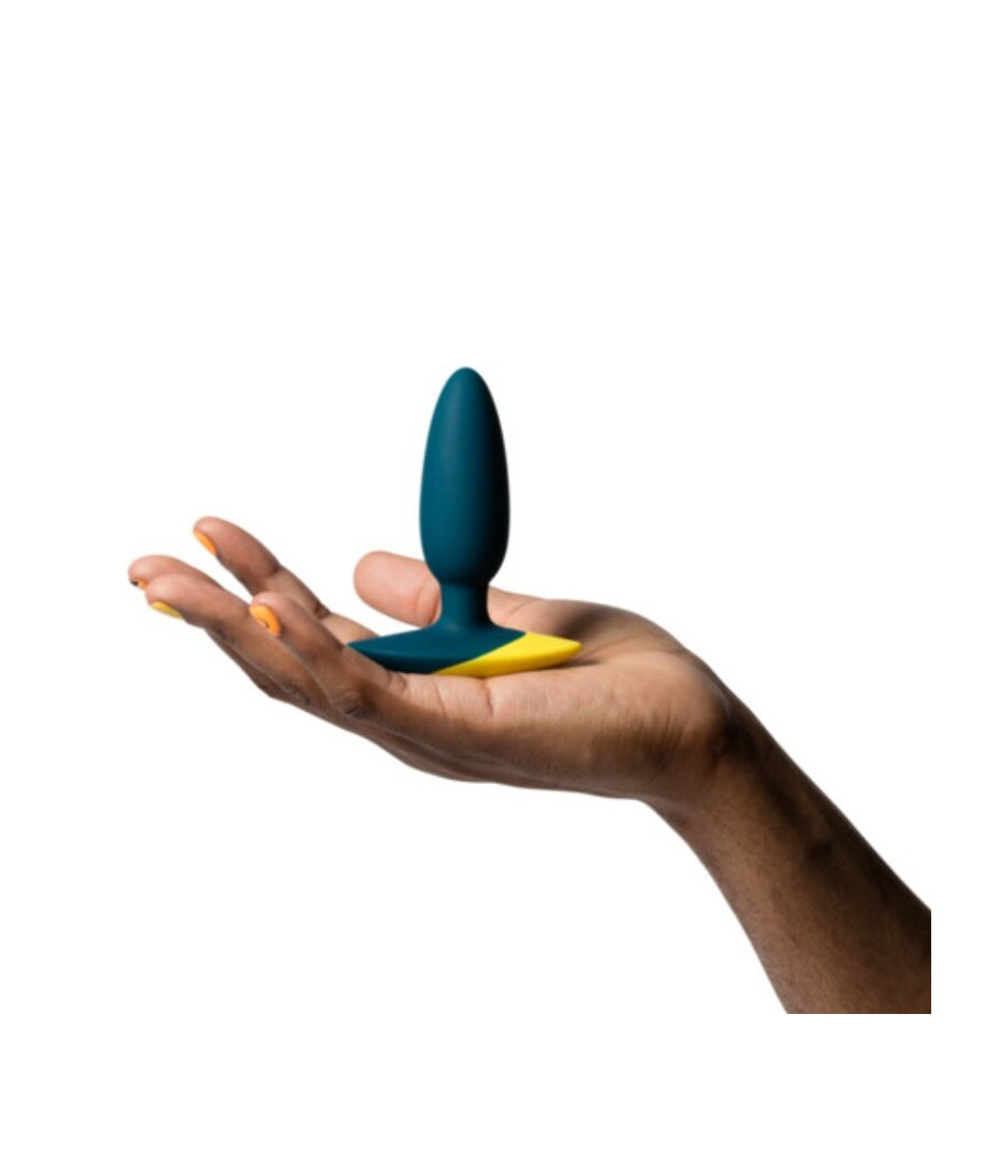 ROMP - BASS VIBRATEUR ANAL À PLUG BASSE 10 CM VERT