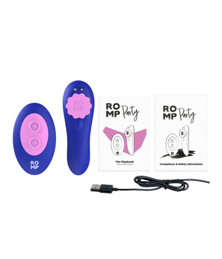 ROMP - Mutandine in silicone magnetiche vibranti per feste con telecomando