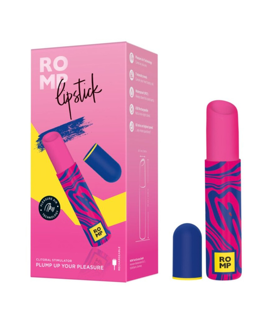 ROMP - CLITORAL STIMULATING LIPSTICK 7 LEVELS