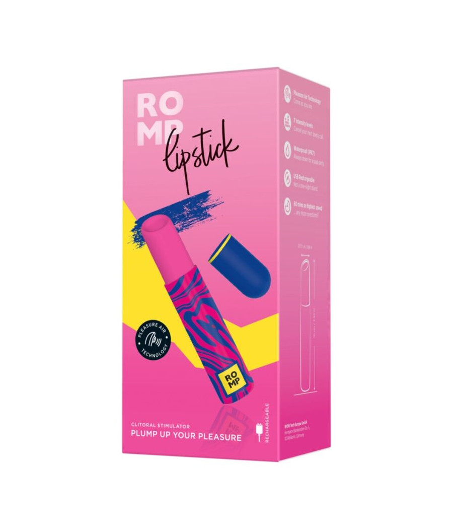 ROMP - CLITORAL STIMULATING LIPSTICK 7 LEVELS