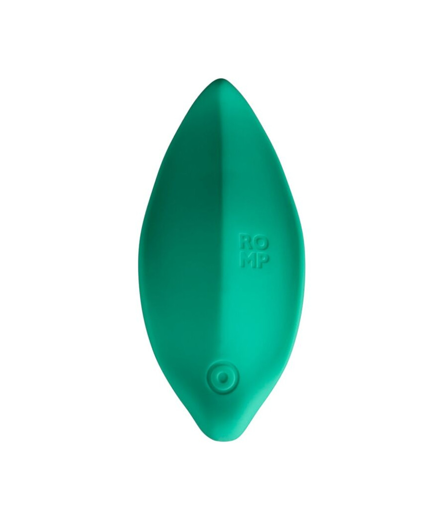 ROMP - WELLENVIBRATOR KLITORISSTIMULATOR, ERGONOMISCHE FORM, AQUAGRÜN