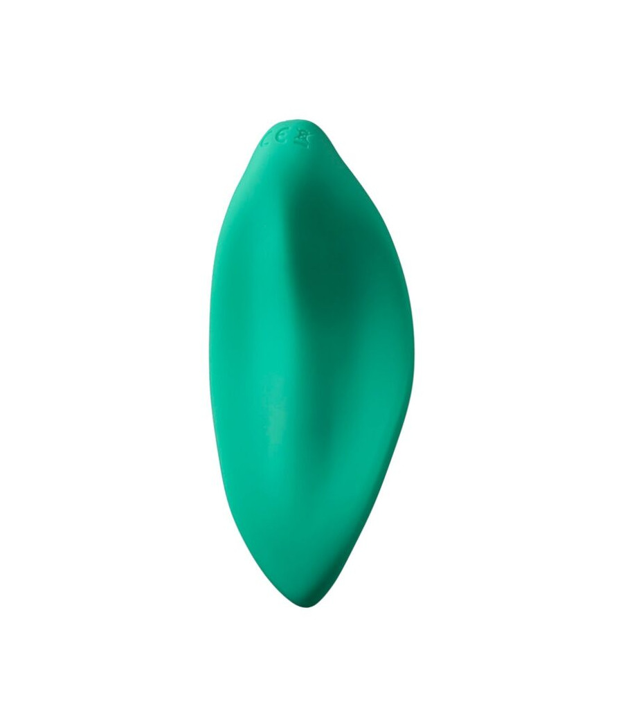 ROMP - VIBRADOR DE ONDAS, ESTIMULADOR CLITORIANO, FORMATO ERGONÔMICO, VERDE-ÁGUA