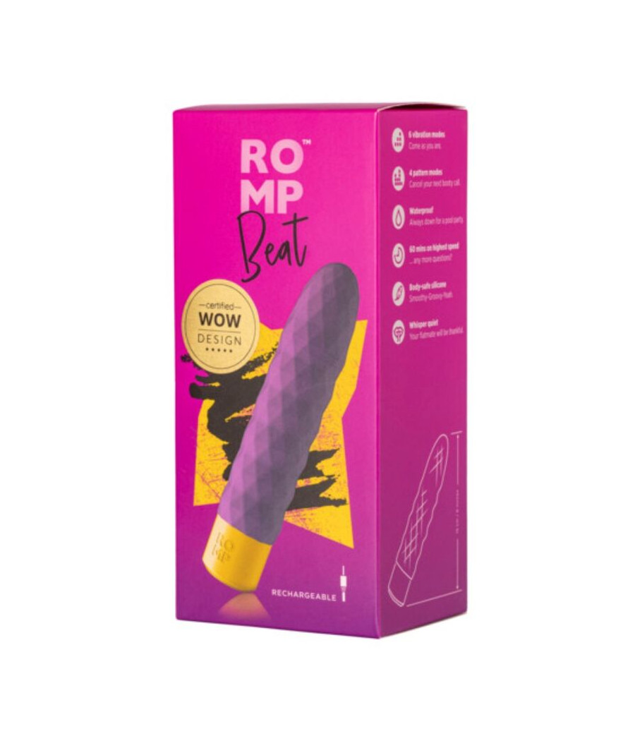 ROMP - BEAT MINI PROIETTILE VIBRANTE MULTIFUNZIONE VIOLETTO VIOLET