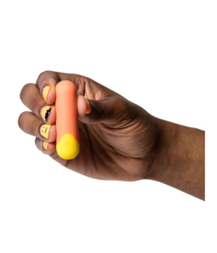 ROMP - RIOT BALLE VIBRANTE MULTIFONCTION ORANGE + JAUNE