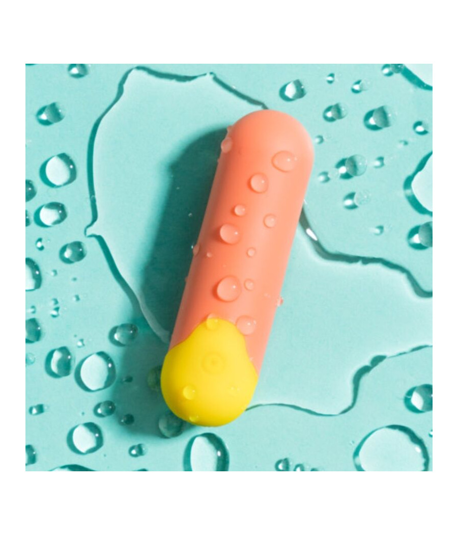 ROMP - RIOT MULTIFUNCTION VIBRATING BULLET ORANGE + YELLOW