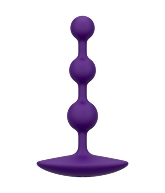 ROMP - AMP PURPLE BOLAS ANALES FLEXIBLES DE SILICONA 12,5 CM MORADO
