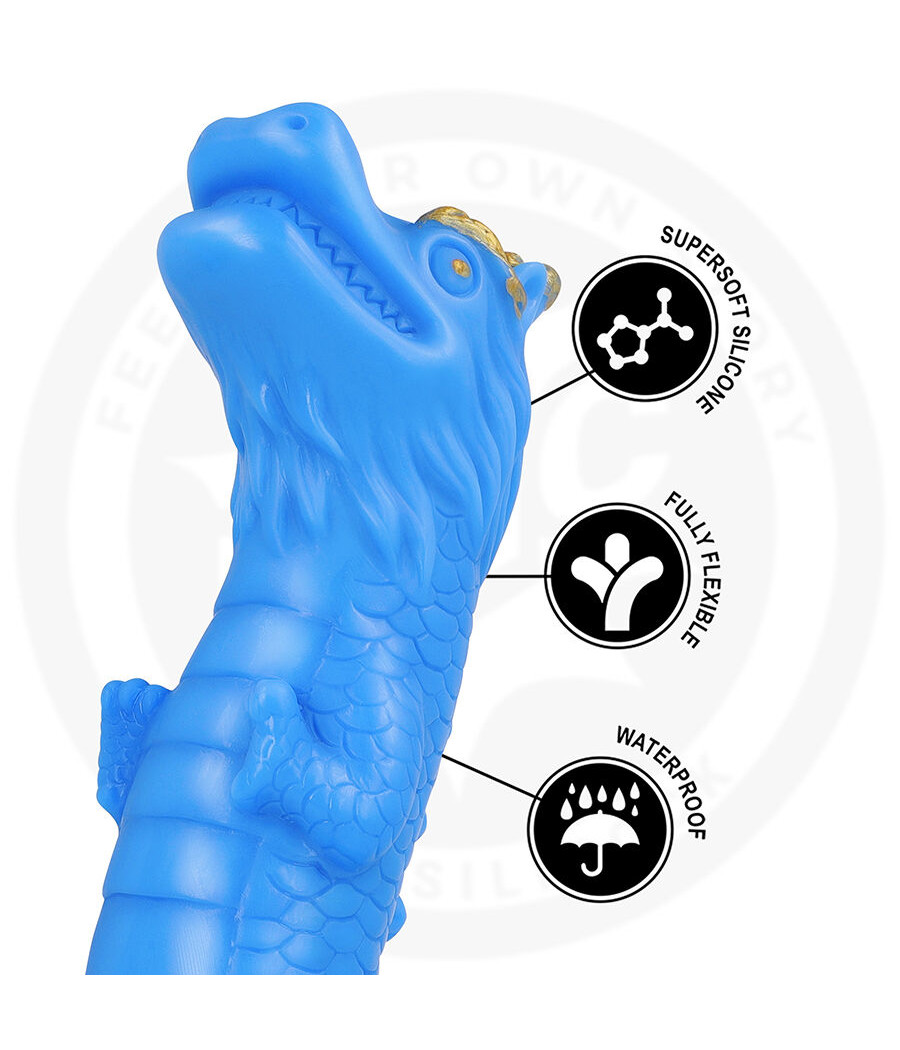EPIC - DILDO NAGA DRAGO CELESTE