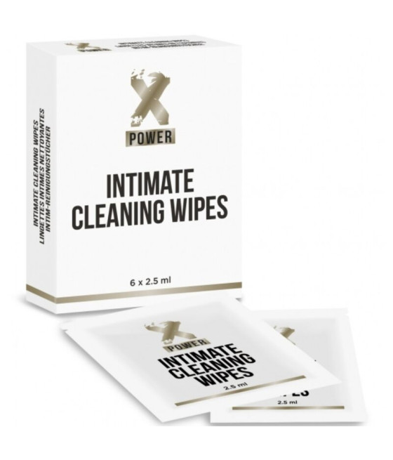 XPOWER - SALVIETTE PULIZIA INTIMA 6 UNIT