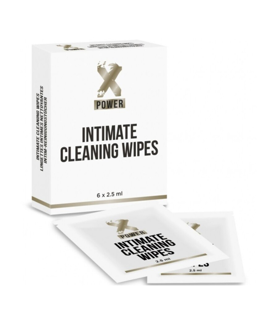 XPOWER - SALVIETTE PULIZIA INTIMA 6 UNIT