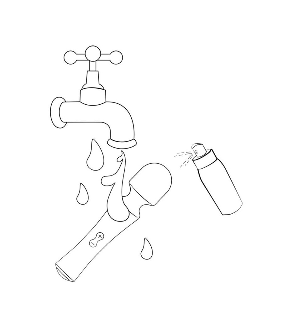 ROMP - PRESTO MINI WAND VIBRADOR CABEZAL FLEXIBLE VERDE