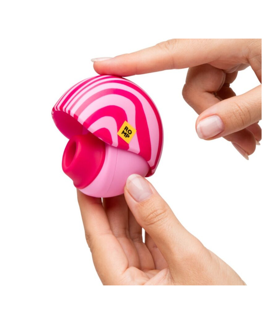 ROMP - SPIN CLITORAL SUCTION ANTITUDE COM ABERTURA E FECHAMENTO ROTATIVOS