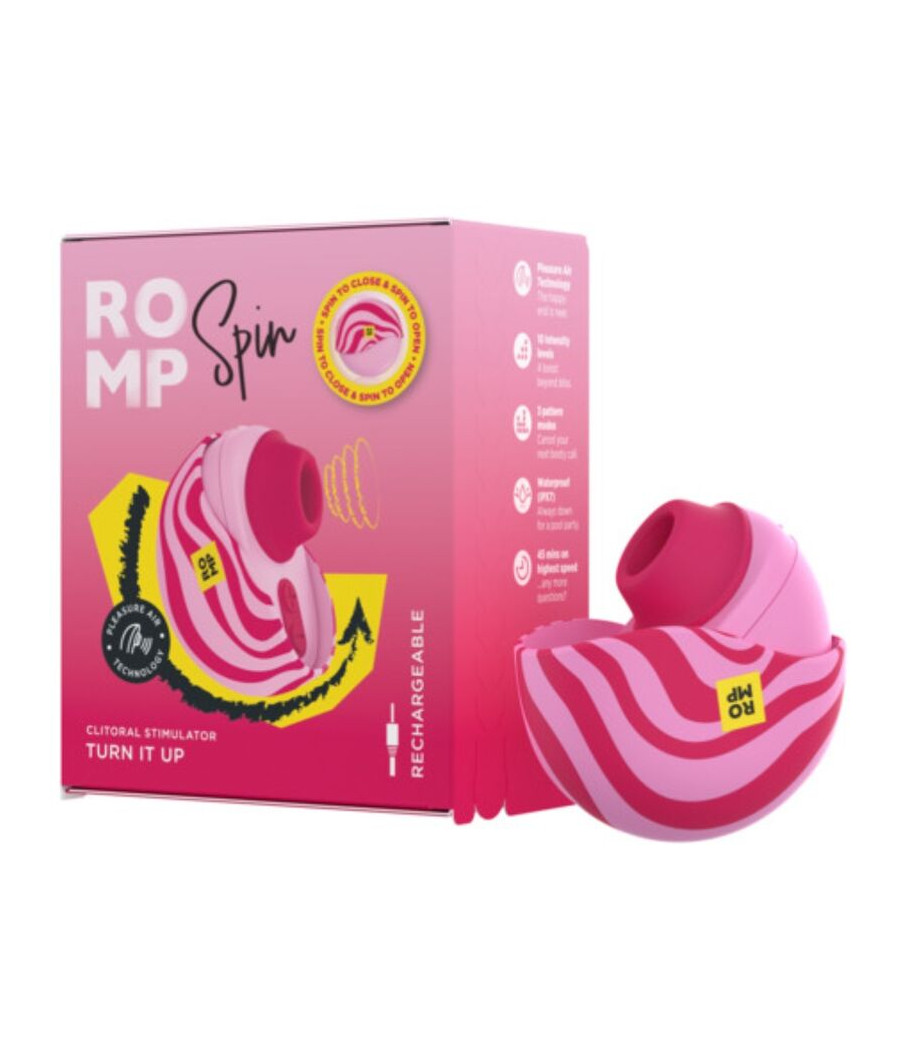 ROMP - SPIN CLITORAL SUCTION ANTITUDE WITH ROTATING OPENING AND CHIUSURE