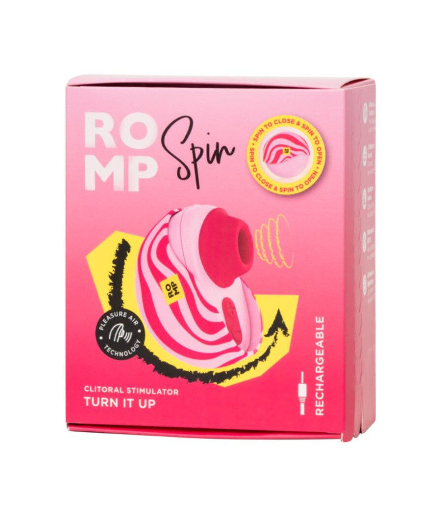 ROMP - SPIN CLITORAL SUCTION ANTITUDE WITH ROTATING OPENING AND CHIUSURE