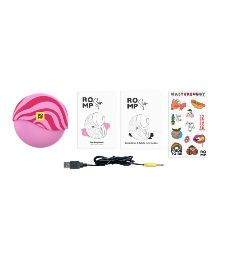 ROMP - SPIN CLITORAL SUCTION ANTITUDE WITH ROTATING OPENING AND CHIUSURE