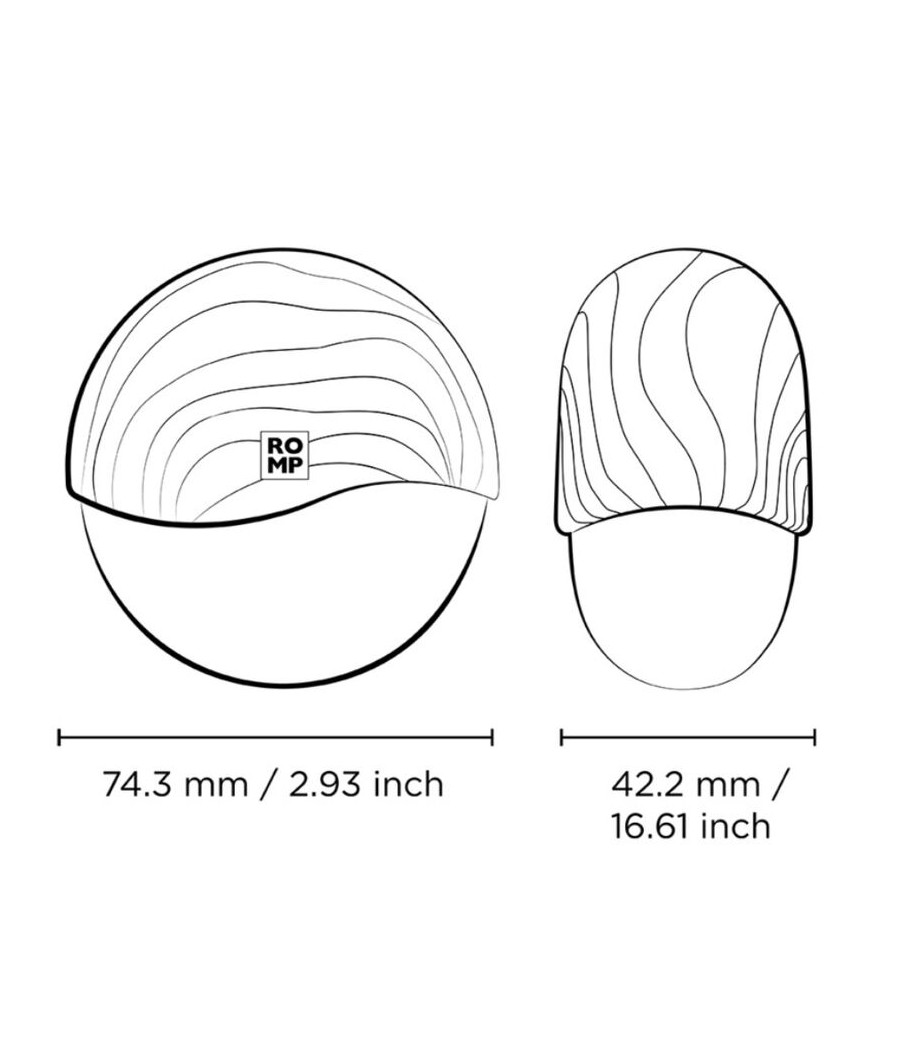ROMP - SPIN CLITORAL SUCTION ANTITUDE COM ABERTURA E FECHAMENTO ROTATIVOS