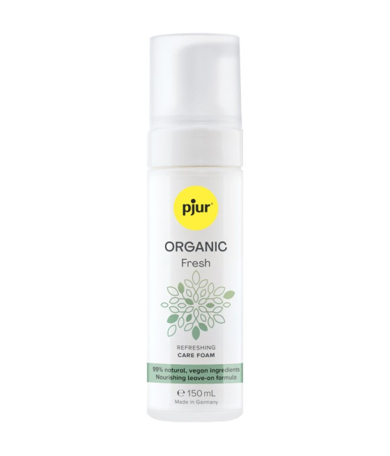 PJUR - ESPUMA REFRESCANTE ORGÂNICA FRESCANTE VEGANO SEM ENXÁGUE 150 ML