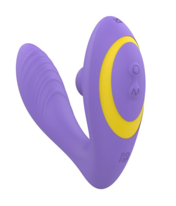 ROMP - REVERB STIMOLATORE DEL PUNTO G E DISPOSITIVO DI ASPIRAZIONE CLITORIDEA REVERB VIOLA