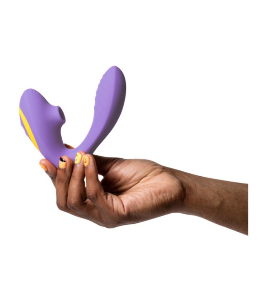 ROMP - REVERB STIMOLATORE DEL PUNTO G E DISPOSITIVO DI ASPIRAZIONE CLITORIDEA REVERB VIOLA