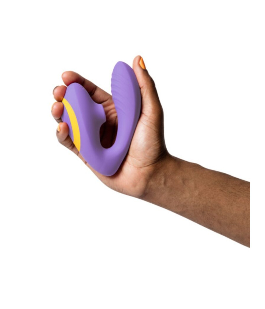 ROMP - REVERB STIMOLATORE DEL PUNTO G E DISPOSITIVO DI ASPIRAZIONE CLITORIDEA REVERB VIOLA