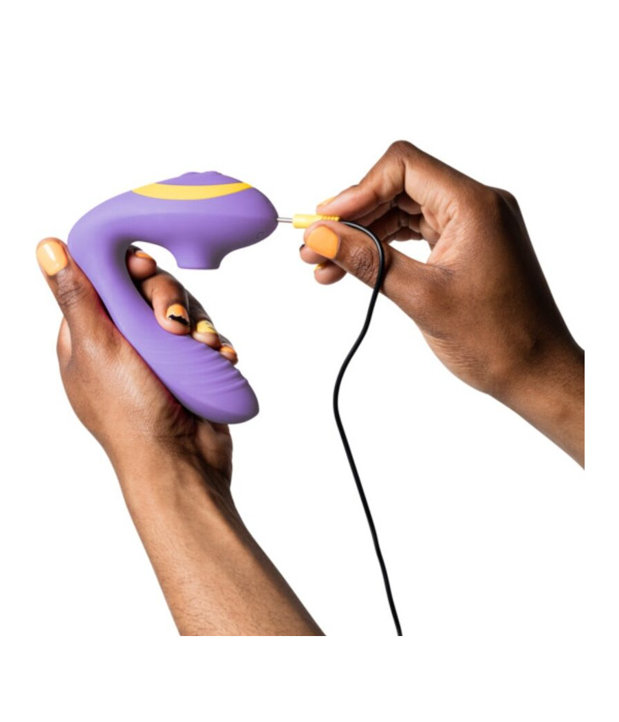 ROMP - REVERB STIMOLATORE DEL PUNTO G E DISPOSITIVO DI ASPIRAZIONE CLITORIDEA REVERB VIOLA