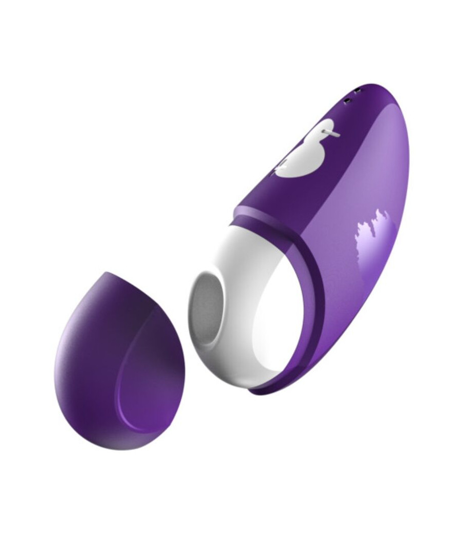 ROMP - STIMULATEUR CLITORIAL GRATUIT AVEC COUVERCLE, 10 NIVEAUX, RECHARGEABLE, VIOLET