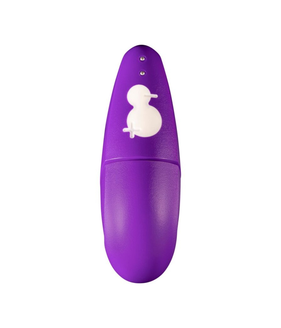 ROMP - STIMOLATORE CLITORIDEO GRATUITO CON COPERCHIO, 10 LIVELLI, RICARICABILE, VIOLA