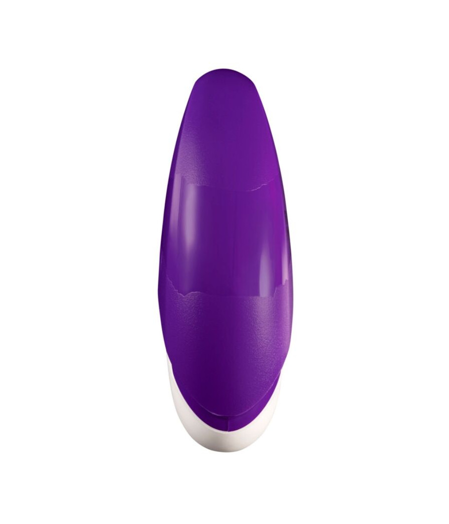 ROMP - STIMOLATORE CLITORIDEO GRATUITO CON COPERCHIO, 10 LIVELLI, RICARICABILE, VIOLA