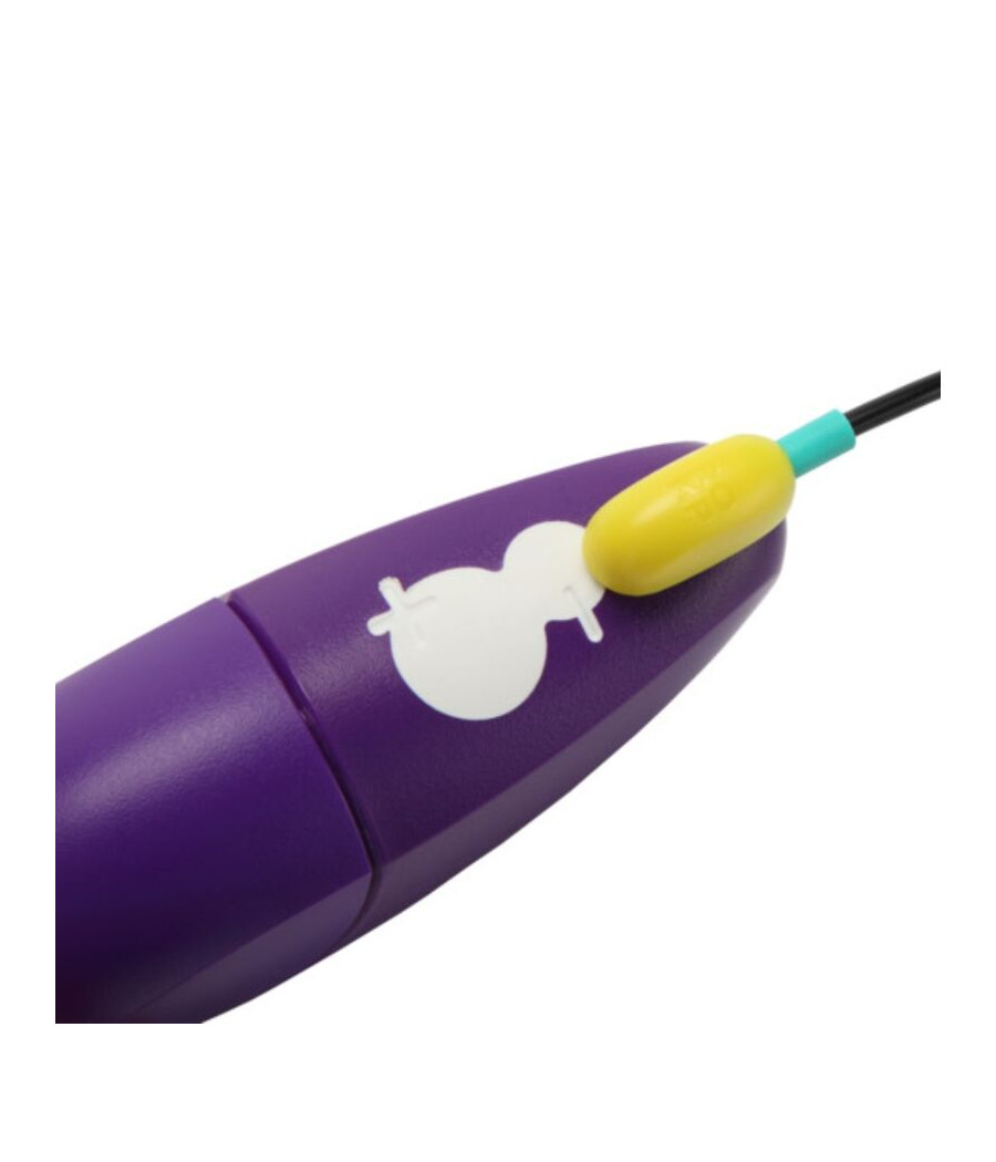 ROMP - STIMULATEUR CLITORIAL GRATUIT AVEC COUVERCLE, 10 NIVEAUX, RECHARGEABLE, VIOLET