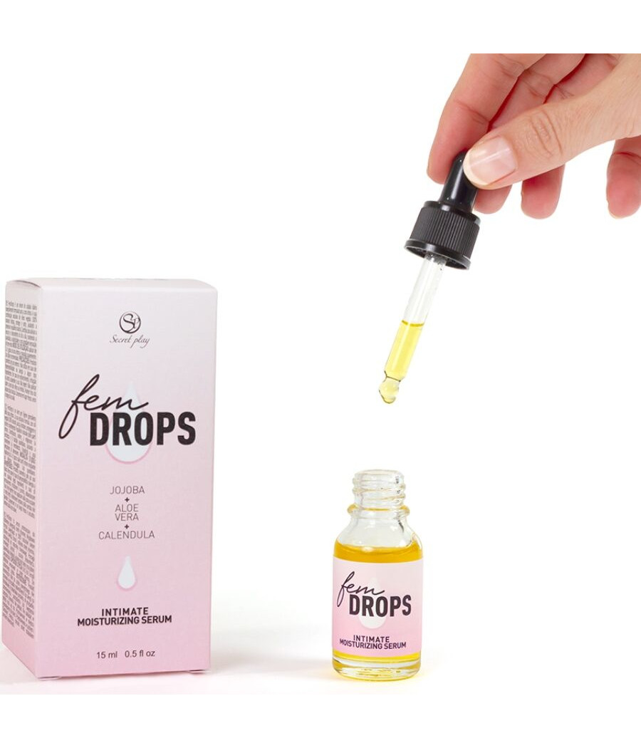 SECRETPLAY - FEM DROPS SÉRUM HIDRATANTE ÍNTIMO 15 ML