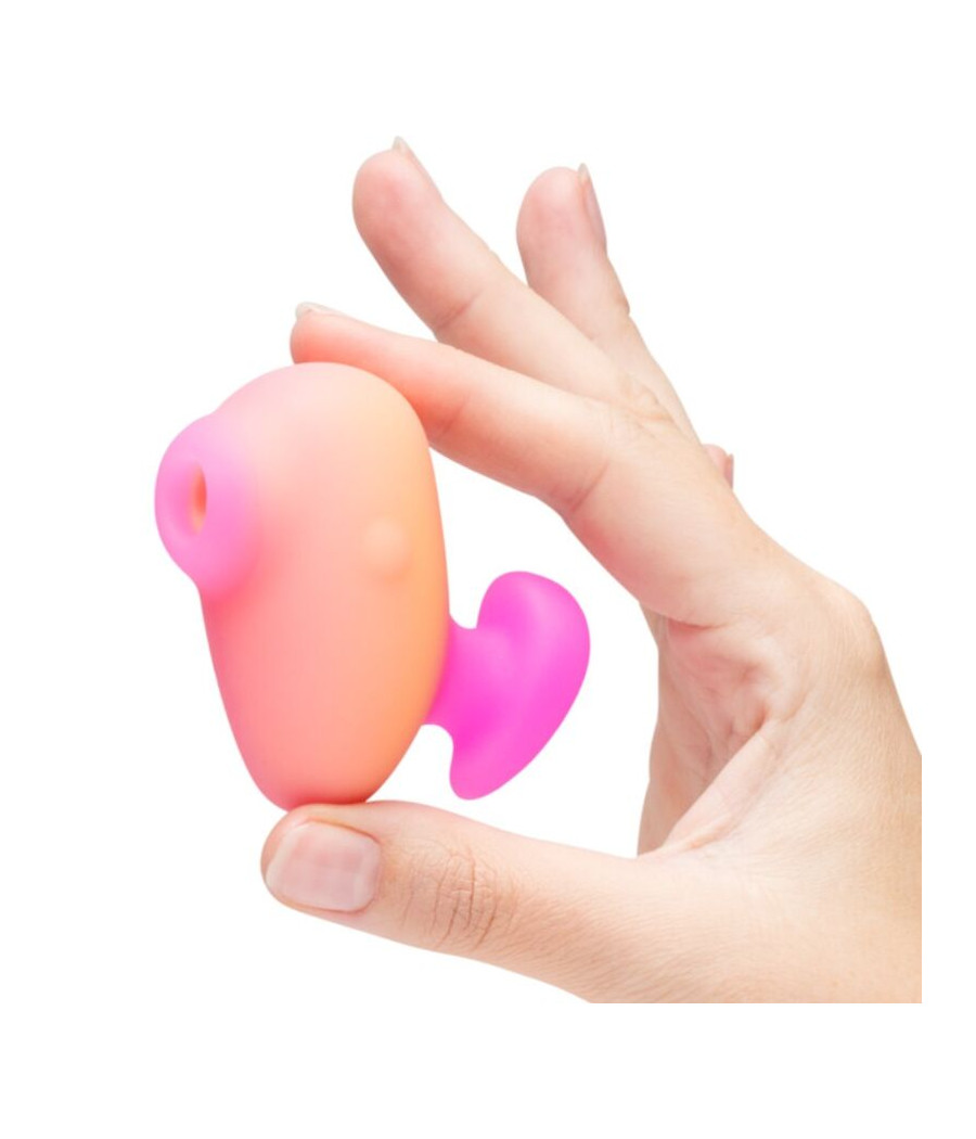 ROMP - KISS VIBRADOR DE DEDO RECARREGÁVEL COM SUCÇÃO CLITÓRICA