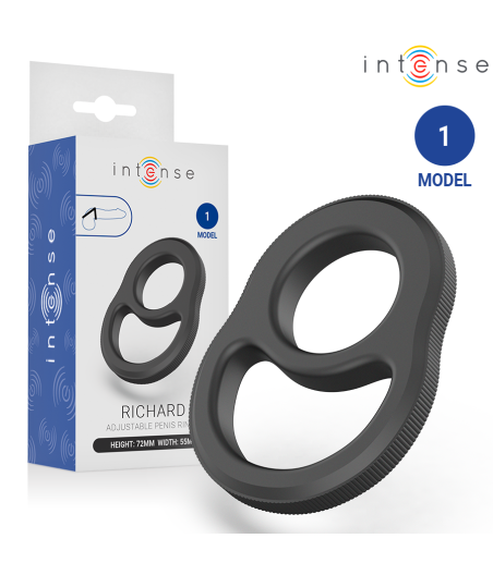 INTENSE - RICHARD DOUBLE PENIS RING MODEL 1