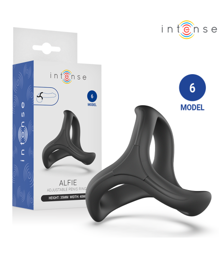 INTENSE - ALFIE ANNEAU PÉNIS TRIPLE RÉGLABLE MODÈLE 6