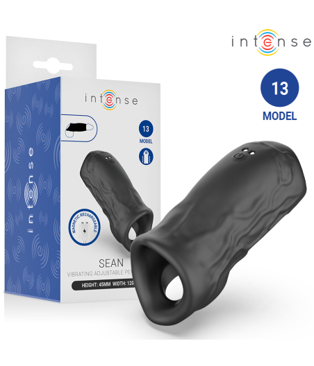 INTENSE - SEAN ANELLO PER PENE VIBRANTE REGOLABILE MODELLO 13