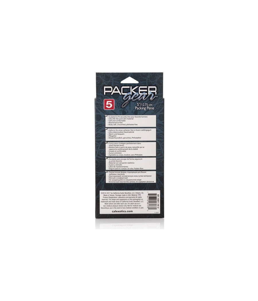 CALEXOTICS - PACKING PENIS PENE REALÍSTICO 14.5 CM MARRÓN