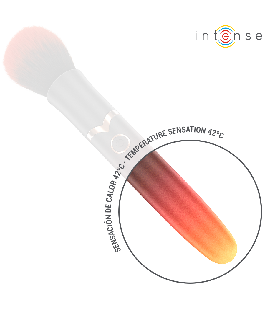 INTENSE - EMILIA VIBRATING BRUSH 10 VIBRATIONS 16 CM
