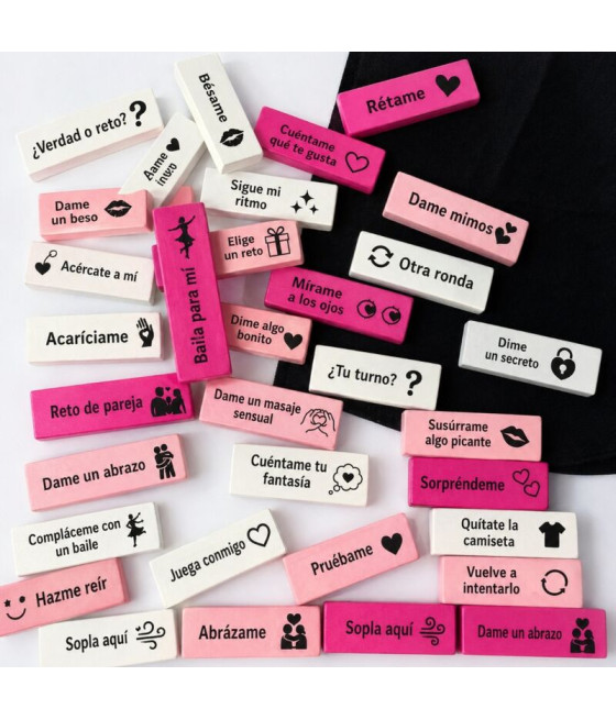 DIABLO PICANTE - BAG OF 16 LOVE BLOCKS - SPANISH VERSION