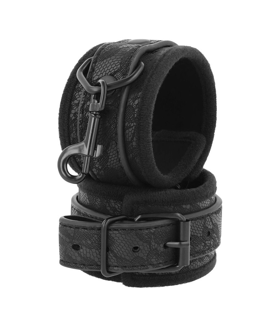 DARKNESS - LUXUS-BDSM-HANDSCHELLEN IN SCHWARZ