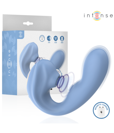 INTENSE - GINA STIMULATEUR CLITORIAL MULTIFONCTIONNEL BLEU