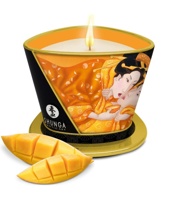 SHUNGA - BOUGIE DE MASSAGE MANGUE 170 ML