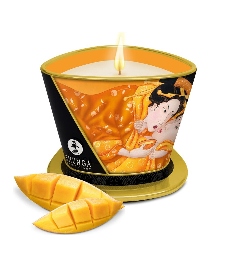 SHUNGA - CANDELA DA MASSAGGIO AL MANGO 170 ML