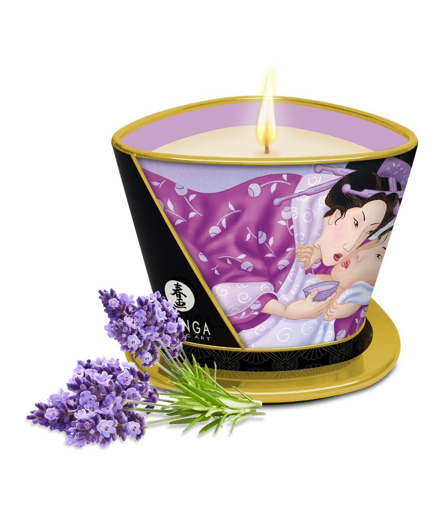 SHUNGA - MASSAGEKERZE LAVANDER 170 ML