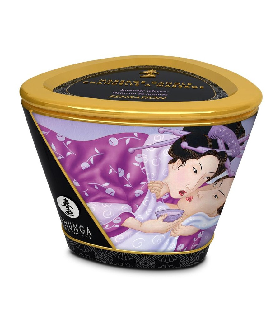 SHUNGA - MASSAGE CANDLE LAVANDER 170 ML