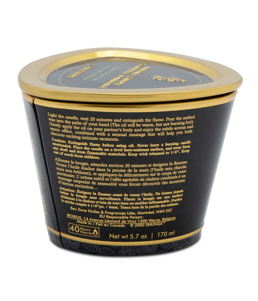 SHUNGA - MASSAGE CANDLE LAVANDER 170 ML